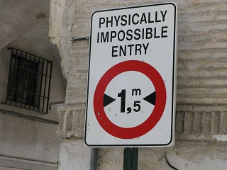 Granada - street sign